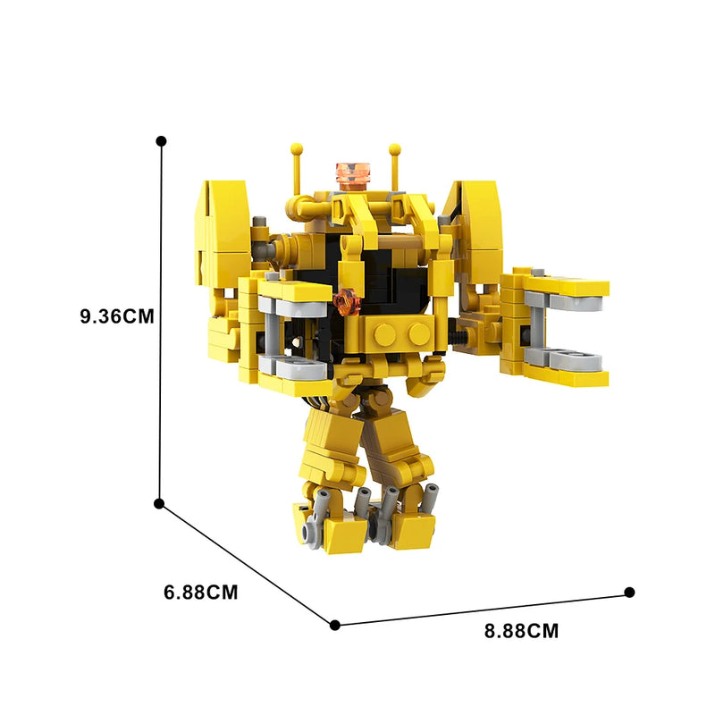 MOC Movie Alien Bricks Model Alien Drooling Monster Building Blocks Ripleys Powerloader Assembly Toys Children Birthday Gifts