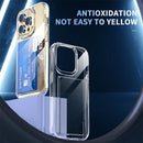 Transparent Dual Card Slots Bag Holder Case For iPhone 14 15 Pro Max 13 12 11 XR XS 8 7 Plus Clear Shockproof Soft Wallet Cover