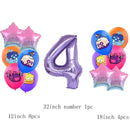 Blox fruits Balloon Decoration Birthday Party Theme Decoration Boy Toy Garden Decoration Supplies