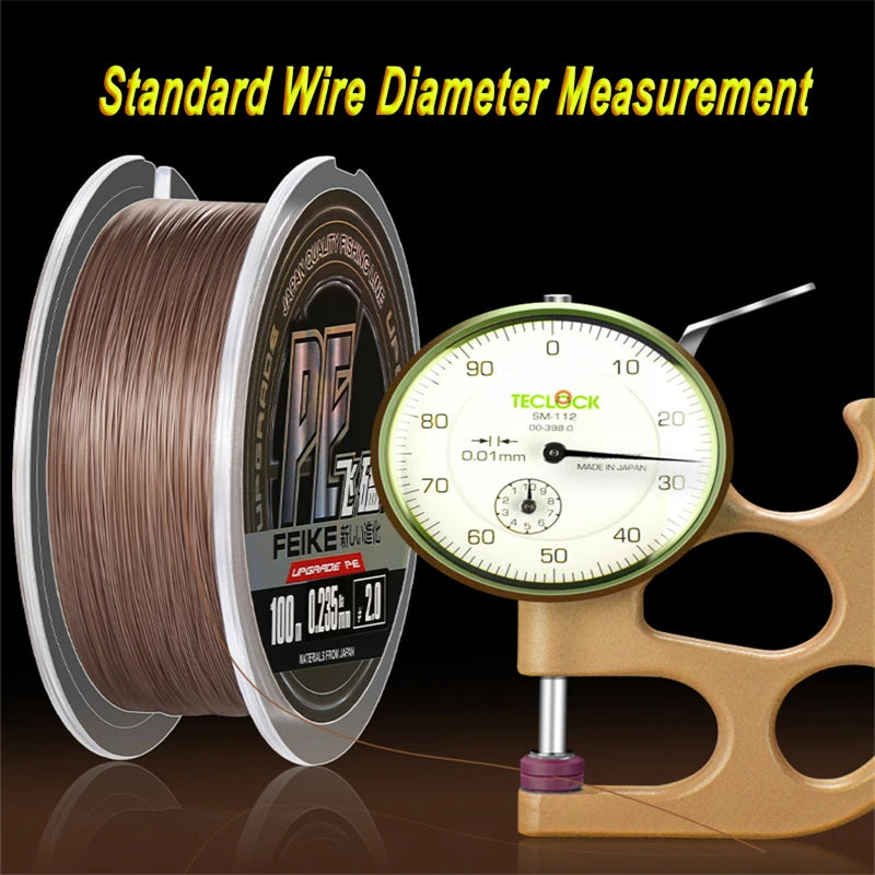 nano braided fishing line ZUKIBO Laser Nano Braided Fishing Lines Multifilament Pe Fishing Lines