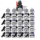 Hot Toys Star Wars 21pcs Republic Commando 501st Building Blocks TV6109 TV6106 Trooper Force 99 Hunter Crosshair Wrecker Brick