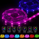 LED Strip Light RGB 5050 Music Sync Color Changing  30LEDS PER M, App Controlled LED Lights 5M 10M 15M DC12V Flexible