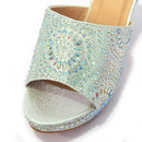 Neuestes Design Afrikanische Hochzeit Italienische Schuh- und Taschensets mit Applikationen verziert Nigerianische Hochzeitsschuhe für Damen Hochwertige Pumps