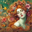 New Arrivals Diamond Mosaic Gustav Klimt Poppy Landscape Full Drill Diamond Painting Kits Diy Embroidery Flower Home Decoration