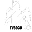 TV6102 Action Figures Movie accessories Building Blocks Bricks toys TV8009 TV8010 TV8011 TV8012 TV8013 TV8014 TV8015 TV8016