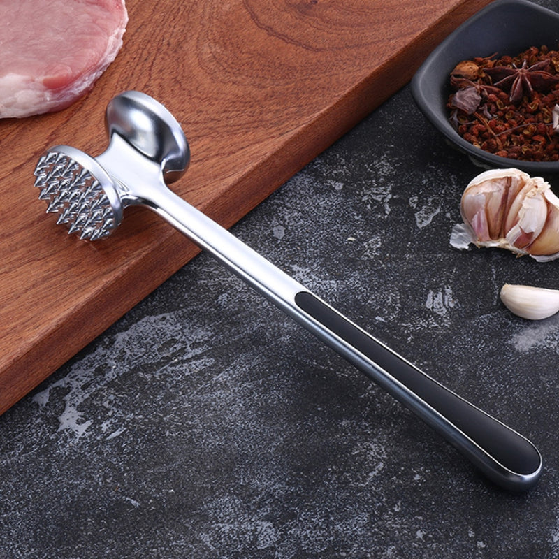 Zinc Alloy Meat Hammer Meat Loose Hammer Pork Chop Steak Hammer Flesh Floss Tender Meat Hammer Creative Kitchen Tool