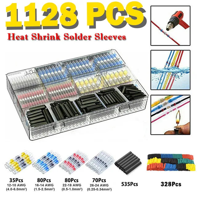 Wire Connector Electrical Connectors Solder Stick Wire Connector Solder Heat Shrink Waterproof Crimp Cable Terminals for Cable