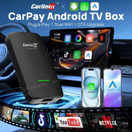 The CarPlay Bridge | Wireless Android Auto & CarPlay AI TV Box