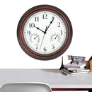 Wall Clock 12 Inch 12 Inch Wall Clock Outdoor Indoor Round Office Home School Clock Battery Operated Decorative Clocks With