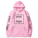 Hoodies Anime New Custom Hoodies Diy Logo Image Print Clothing Customized Sport Casual Sweatshirt Hoodie Pullover Size Xs-4Xl
