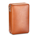 GALINER Cigar Humidor Case Charuto Cedar Wood Leather Travel Humidor Humidifier Set Gift Box (Without Lighter Cutter)