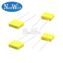 100PCS 100V Polypropylene Safety Plastic Film Correction Capacitor 1NF 2.2NF 4.7NF 10NF 22NF 100NF 330NF 470NF 102 104 154 224