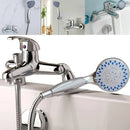 DayPlus Shower Mixer Taps for Bathroom Bath Luxury Chrome Solid Brass Sink Filler Shower Mixer Taps with HandHeld Shower Handset
