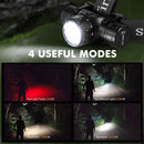 SOFIRN HS21 SFT40 2000lm EDC Red Headlight 18650 USB C Flashlight 6000K Powerful with Infrared Sensor New
