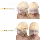 40Inch Straight Blonde 613 Blonde Human Hair Lace Frontal Wig 13x6 Transparent Blonde Lace Front Wigs Pre Plucked Human Hair Wig