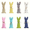 1pc Easter Rabbit Doll Toys Bunny Cloth carrot Cute for Easter Home Party Decoration Supplies Kid Gift Favor Doll Ornament 2024