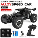 New RC Car 1:16 2WD with LED Light 2.4G 20KM/H High Speed Off-Road Climbing Remote Control Car Toy Gifts for Boys Girls Kids
