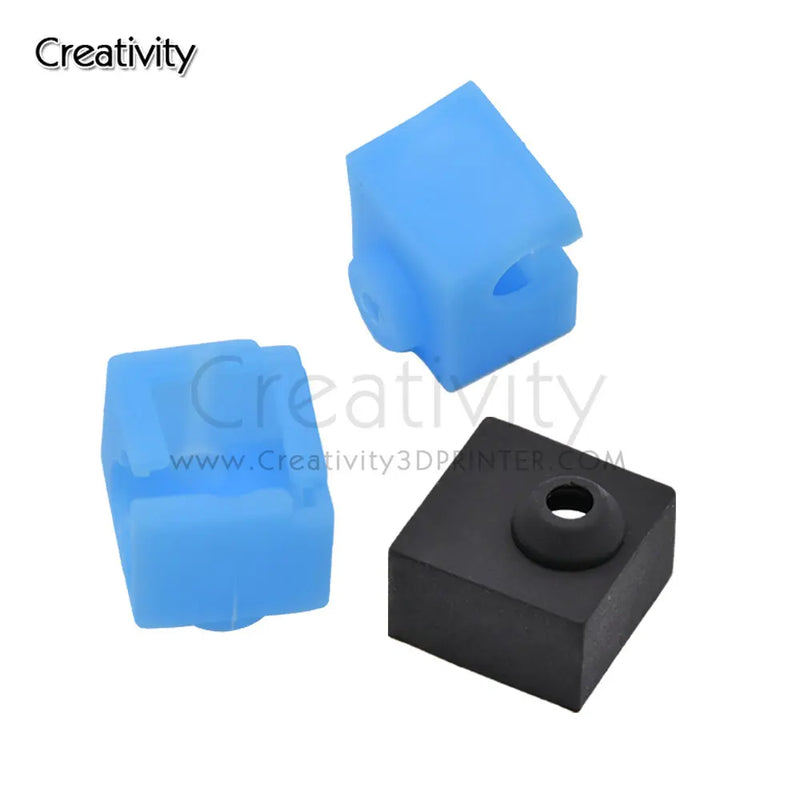 Hot End Silicone Sock for E3d V6 V5 Volcano PT100 J-head Hotend Extruder MK8 Ender 3 S1 Heated Block Warm Keeping Cover