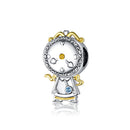 bamoer Genuine 925 Sterling Silver Magic Can Clock Pendant Charm fit Original Bracelet and Necklace Fine Jewelry BSC319