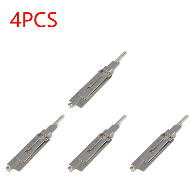 1-4pcs SS001 Key Decoder Tool Pickup Hand Tool Stainless Steel Precision Tool O-ring Pickup Kit Maintenance Repair Kit ﻿