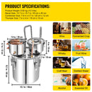 The Alembic | 50L Stainless Steel Water Distiller