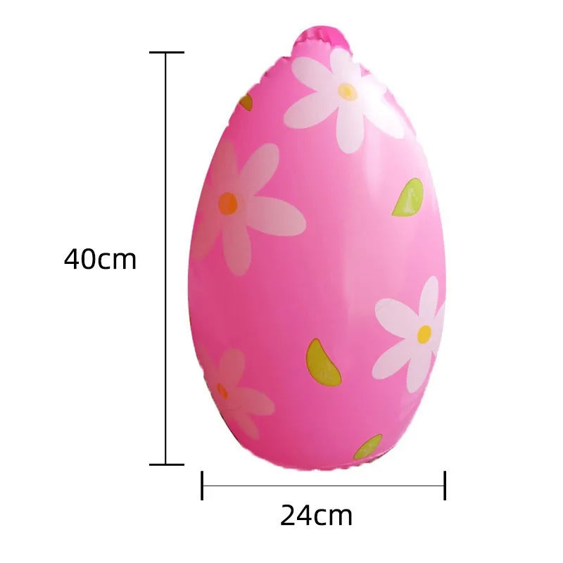 Easter Outdoor Party Games for Family Bunny Potato Sack Race Jumping Bags Kids Easter Egg Spoon Race Eggs Hunt Games Party Favor