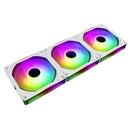 TEUCER JM-1 Fan Kit 3 in 1 ARGB Mirror Cycle Light Effect 4Pin PWM 800-2000RPM Water Cooling 360mm Wireless PC Cooler Fan