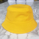 Children Cotton Bucket Hats Girl Summer Sunscreen Panama Hat Boy Pure Color Sunbonnet Fedoras Outdoor Fisherman Hat Beach Cap