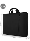 Waterproof 24-Inch Portable Monitor & Laptop Sleeve with Pockets
