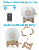 Muslim Arabic Koran Azan Clock Islam Night Light Wireless Bluetooth Speaker Quran Portable Bright Lamp Arab Islamic Holy Ramadan