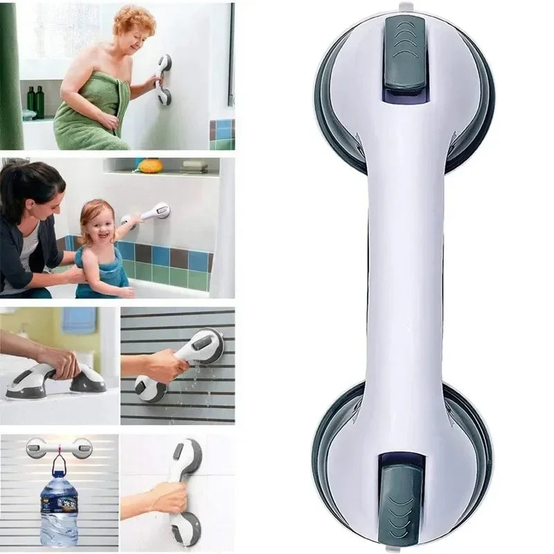 Anti Slip Elderly Safety Helping Handle Shower Handle Support Bathroom Toilet Safe Grab Bar Vacuum Sucker Suction Cup Handrail