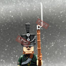 Medieval Napoleonic War French Dragoon British Soldiers Pirates Figures Army Scottish Fuisiler Building Blocks Weapons Brick Toy