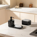 The Kitchen Sentinel | Compact Sponge Holder with Soap Dispenser