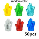 MOC Creative Building Blocks Dollar Cents Money Coins Cash Bill City Gold Silver Treasure Chests Bricks 3069 30385 Printed Tile