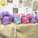 Electric Toy Puppy Rabbit Holiday Gift Can Walk and Wag Tail Children's Men's and Women's Plush Toy Christmas Easter New Year