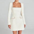 The 'Equinox' Backless Mini Dress