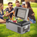 VEVOR 15L/20L Car Freezer Fridge, Portable Compressor Cooler with App Control for Camping, Travel, Outdoor & Home