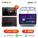 Junsun AI Wireless CarPlay for Apple Android Auto Car Radio For Peugeot 307 307CC 307SW 2002-2013 GPS Multimedia RDS WiFi Stereo