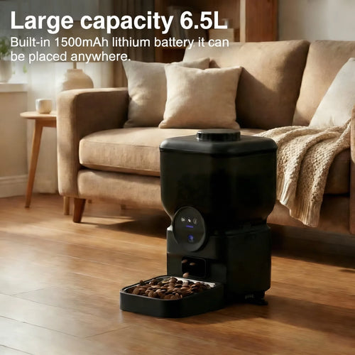 The Sentinel Feeder | WiFi Smart Pet Feeder with HD Camera & Rechargeable Battery