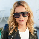 Europe and the United States retro dita square frame sunglasses men fashionable sunglasses men net red shades advanced ins style