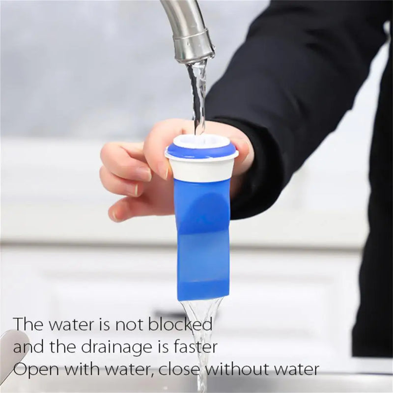 Floor Drain Bathroom Odor-proof Leak Core Silicone Down Water Pipe Draininner Core Kitchen Bathroom Sewer Seal Leak Deodorant