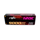 CNHL 2S 3S 4S Lihv Battery 7.6V 11.4V 15.2V 8200mAh 9000mAh 120C HV HardCase With EC5 Plug For RC Car Boat Airplane Truck Truggy