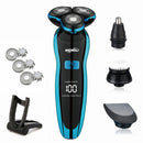 Electric Razor Electric Shaver Hair Cutting Shaving Machine for Men Clipper Beard Trimmer  Rotary Shaver 100% Water Proof