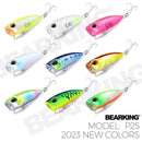Bearking Neuheit 4cm 3.2g heißes Modell Angelköder Hardbait 9 Farben zur Auswahl Popper Qualität professioneller Minnow