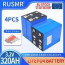 Fast Delivery 3.2V 50Ah 100Ah 320Ah 350Ah Lifepo4 Lithium Iron Phosphate Battery DIY 12V 24V 36V48V Solar Rechargeable Cells