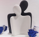 Kreative abstrakte Figuren, Paar-Ornamente, mattierte Keramik-Heimdeko, nordische moderne Kunstskulptur, Handwerk, Hochzeitsgeschenke