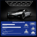 14-pack Hexagon LED Ceiling Light, 680W Honeycomb LED Lighting Garage Light, LED Tubes Workshop Garage Studio LED Light 6500K