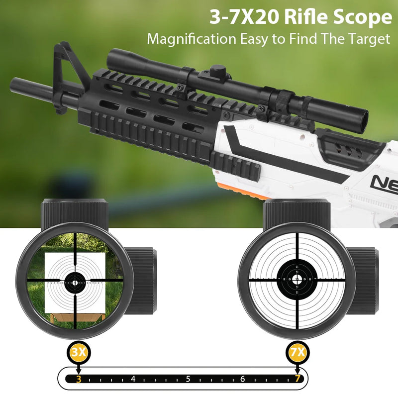 Tactical Riflescope 4x20/4x28/3-7x20/3-7x28 Crosshair Optics Sight Gun Scope Airsoft Hunting Rifle Scope for 11mm Dovetail Rail