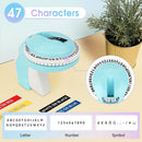Manual Label Maker B90 Mini 3D Embossing Label Printer Similar as Dymo 12965 Handheld Sticker Printer with Dymo 3D Label Tape