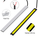 6 Stück superhelle 17 cm LED COB Nebelscheinwerfer Auto DRL LED-Streifen Tagfahrlichtleiste 12V 6500K Auto Innenraum Styling Lampe